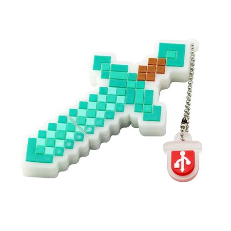 Minecraft treasured sword usb 4GB 8GB 16GB 32GB 64GB usb pen drive ...