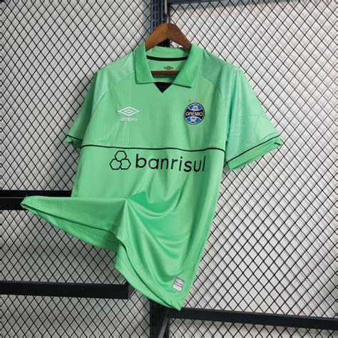 Camisa Gr Mio Goleiro Verde Masculina Paix O Gremista