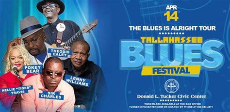 The Blues is Alright Tour- Tallahassee Blues Fest, Tallahassee & Panama ...