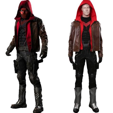 Batman Arkham Knight Red Hood Cosplay Costume Ubicaciondepersonas Cdmx Gob Mx