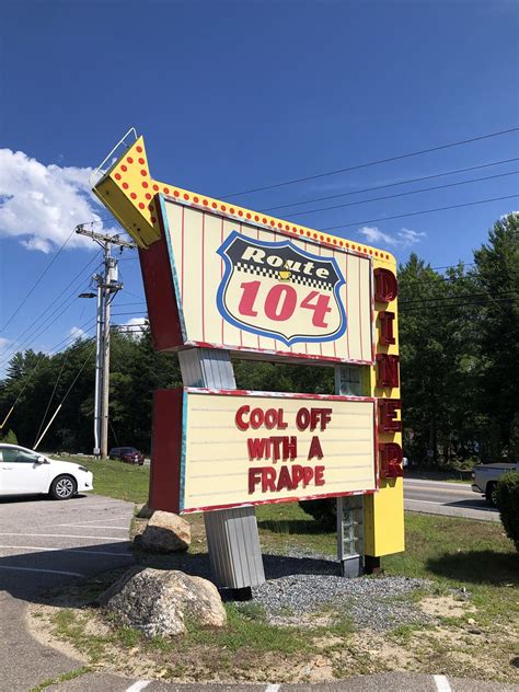 New Hampton NH Route 104 Diner Sign Austin Dodge Flickr