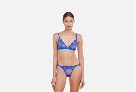 Infinity Lingerie Стринги бразильяно Esmee Синий XS купить цена в Москве