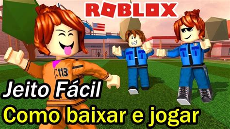 Como Baixar E Instalar Roblox Pc E Notebook Windows E Youtube