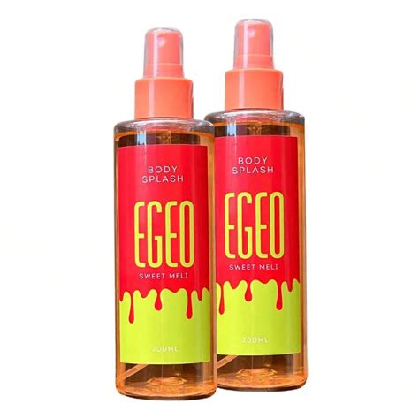 Kit 2 Body Splash Egeo Melancia Sweet Meli 200ml SHEIN Brasil