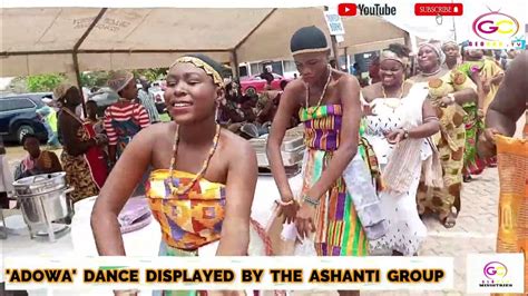 Adowa Is A Dance Performed By The Akan People Of Ghana Youtube