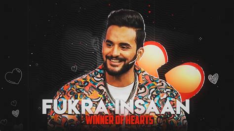 FUKRA INSAAN WINNER OF HEARTS FUKRA INSAAN SAD STATUS FHD RK