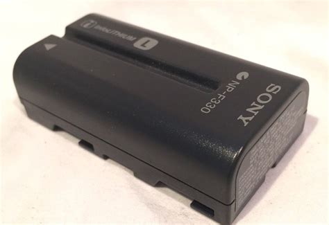 Sony Genuine Oem Infolithium Battery Pack Np F330 E160814 72v 50wh