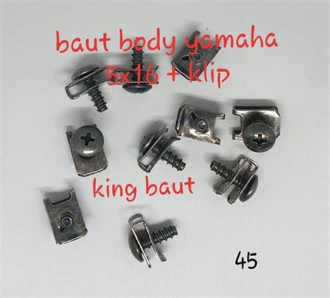 Hijau Baut Body Yamaha 5x16 Klip Lazada Indonesia