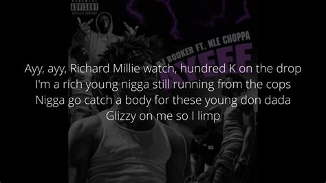 Nle Choppa “ayeee” Lyrics Youtube