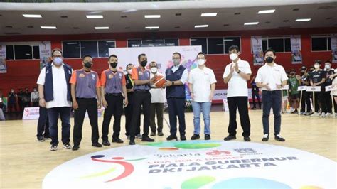 Liga Basket Piala Gubernur Dki Jadi Ajang Bank Dki Rangkul