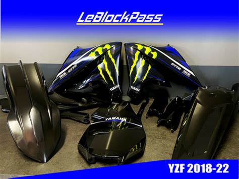 Kit Plastique Monster Yzf Et Leblockpass