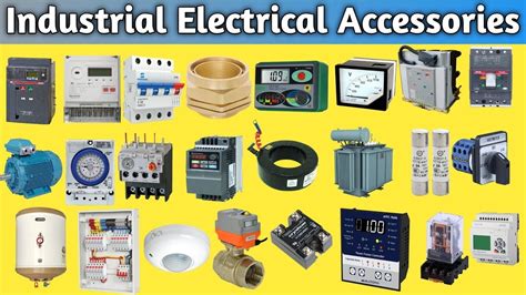 Introduce Of Industrial Electrical Parts Accessories Youtube