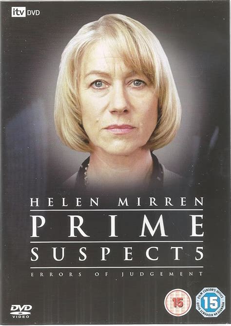 Prime Suspect Errors Of Judgement Dvd Amazon Mx Pel Culas