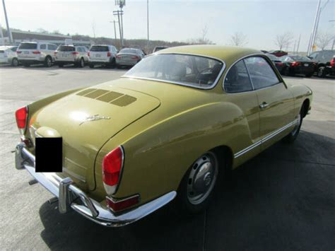 Volkswagen Karmann Ghia Yellow With Miles Available Now For