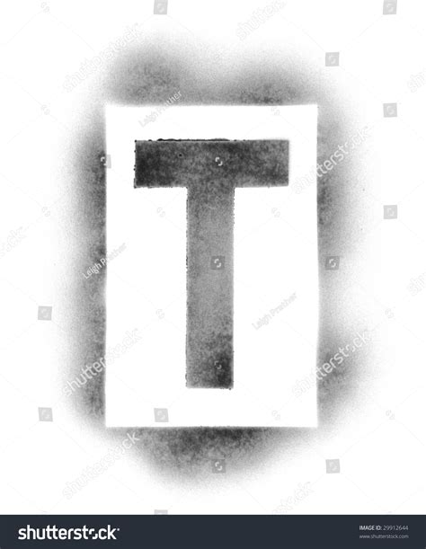 Stencil Letters In Spray Paint Stock Photo 29912644 : Shutterstock