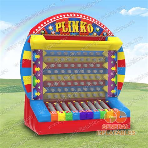 Inflatable Plinko Game Interactive Games Products Getinflatables