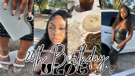 MY 2OTH BIRTHDAY VLOG Bday PREP GRWM For Dinner SURPRISE Gifts