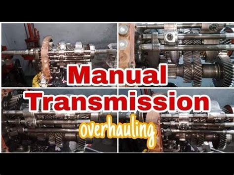 How To Overhaul Manual Transmission YouTube