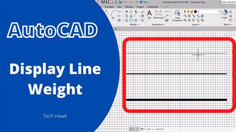 How To Show Autocad Line Weight Display Line Thickness In Autocad Lt