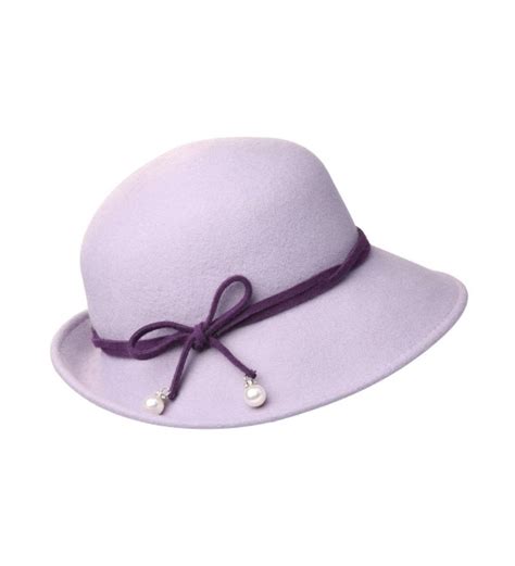 Womens Vintage Wool Felt Cloche Bucket Hat Bowler Winter Crush Hat