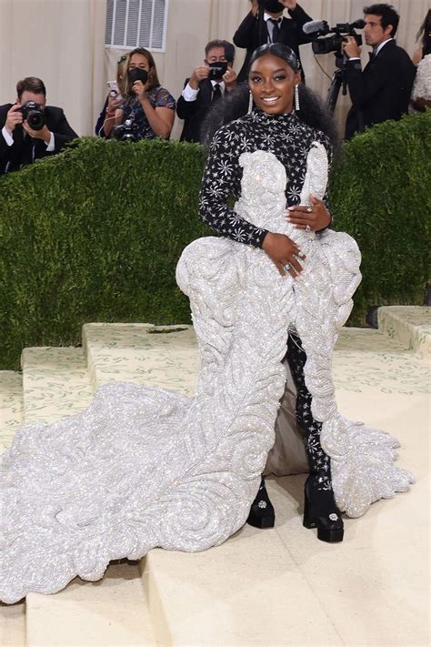 Simone Biles Met Gala Swarovski Crystals