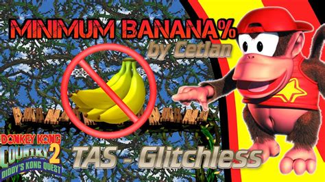 TAS Donkey Kong Country 2 Diddy S Kong Quest MinimumBananas