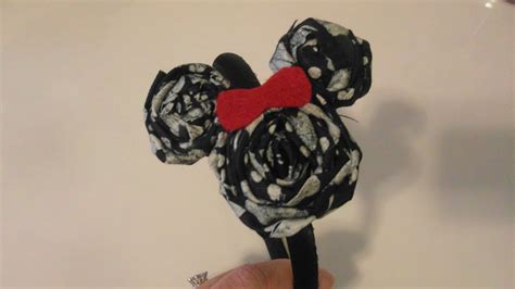 I saw that going differently in my mind...: DIY Disney headband