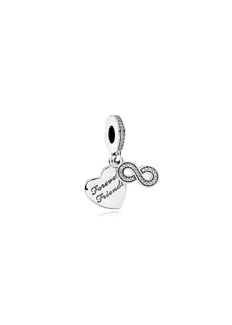 Dije O Charm Coraz N Forever Friends Trinkets Joyer A Plata