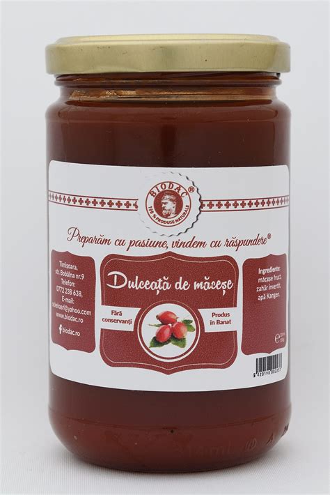 Dulceata De Macese Fara Zahar Biodac