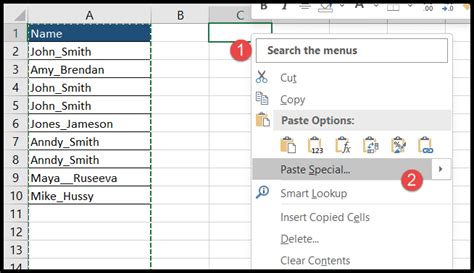 Copy And Paste Column Width In Excel Quick Guide