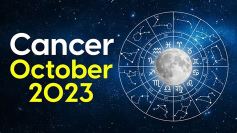 Cancer October Horoscope Monthly Horoscope Youtube