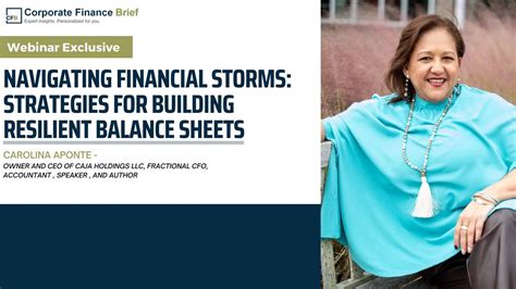 Navigating Financial Storms Strategies For Building Resilient Balance