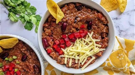 Spicy Beef Chili Recipe Easy And Quick Dinner Youtube