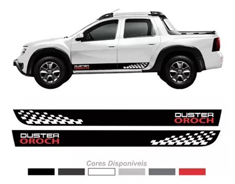 Kit Adesivo Faixa Lateral Renault Duster Oroch Parcelamento Sem