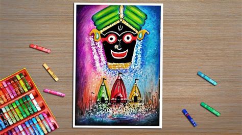 Rath Yatra Drawing Step By Step Jagannath Drawing How To Draw Rath