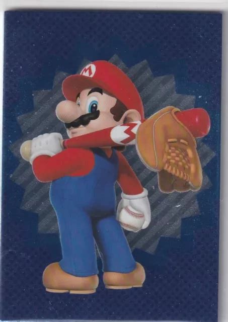 Panini Super Mario Trading Carte Mappa No Sport Card Mario Eur