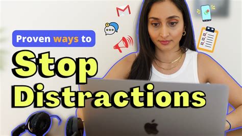 How To AVOID DISTRACTIONS And Stay Focused 8 Ways To Become