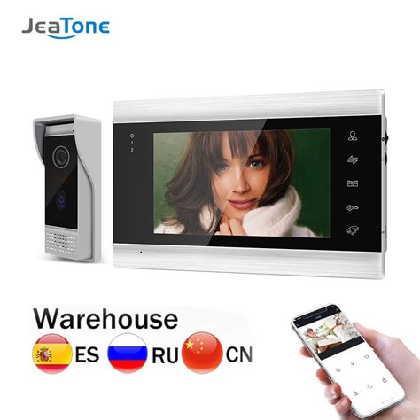 Jeatone 7 Inch Wireless WiFi Tuya Smart Video Intercom For Home System