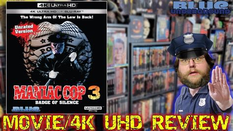 Maniac Cop Badge Of Silence Movie K Uhd Review Blue