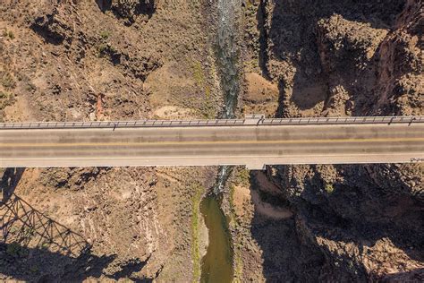 Rio Grande Gorge Bridge From Above Photograph by John McGraw | Fine Art America