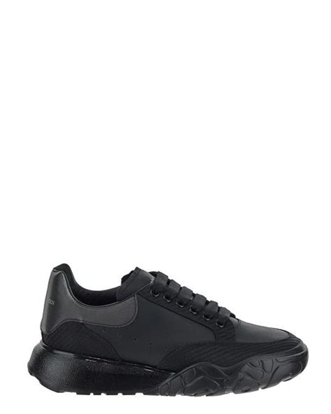 Alexander McQueen Court Trainer In Black For Men Lyst UK