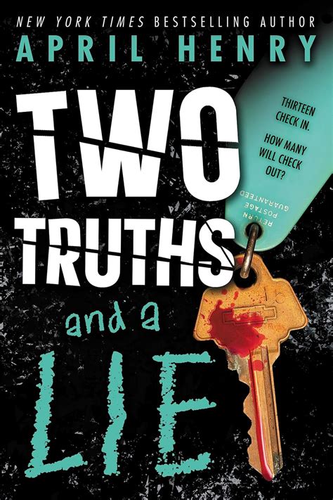 Two Truths And A Lie Henry April Amazon Au Books