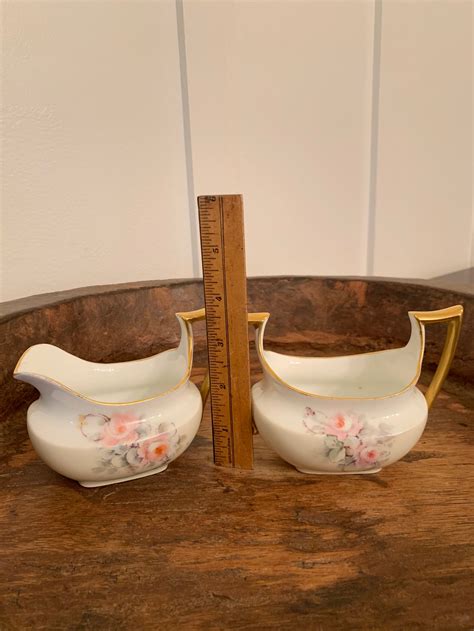 Vintage Favorite Bavaria Creamer And Sugar Bowl 2 Piece Set Etsy