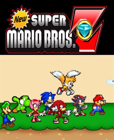 Mario And Luigi Vs Sonic And Shadow