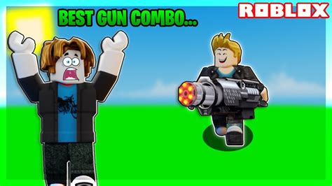 The Best Combo In Roblox Flag Wars Youtube