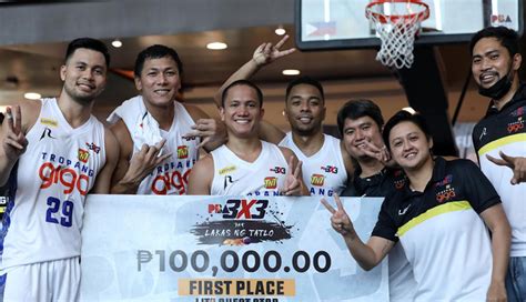 Almond Vosotros On Fire As TNT Bags PBA 3x3 3rd Leg Title