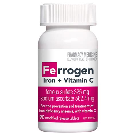 Ferrogen Iron Vitamin C Tablets Choice Pharmacy