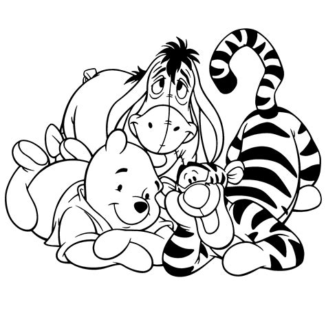 Coloring Pages Pooh Bear - Coloring Home