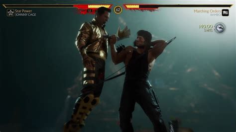 Mortal Kombat Johnny Cage Vs Rambo Pvp Youtube