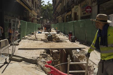 Así avanzan las obras en la calle San Miguel de Zaragoza Imágenes